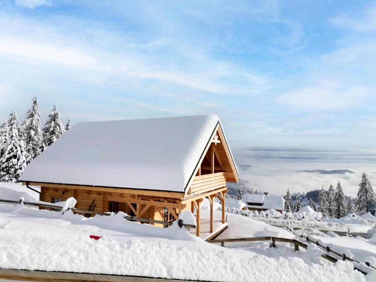Chalet Huette Gimpel By Interhome 霍赫林德 外观 照片