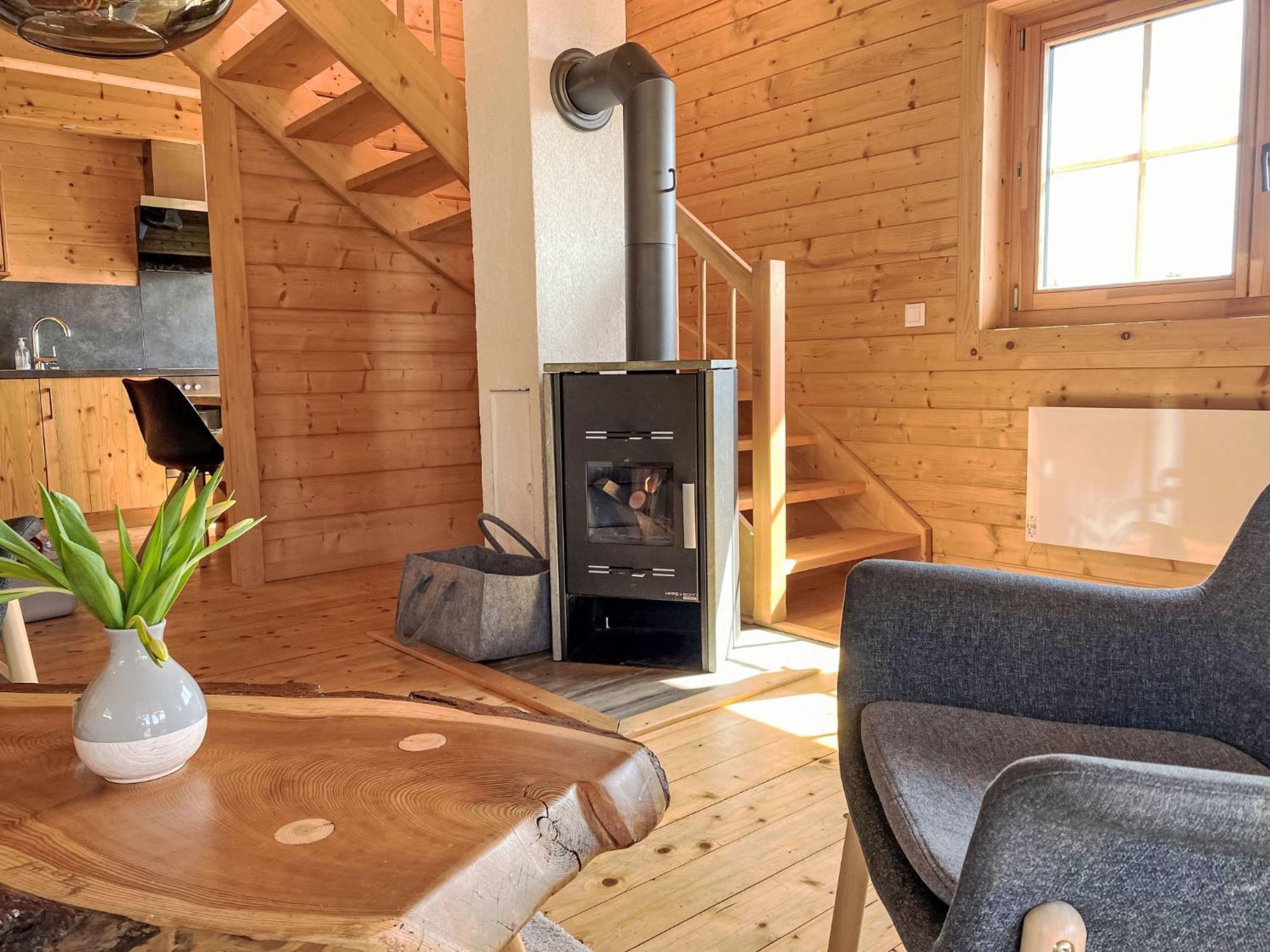 Chalet Huette Gimpel By Interhome 霍赫林德 外观 照片