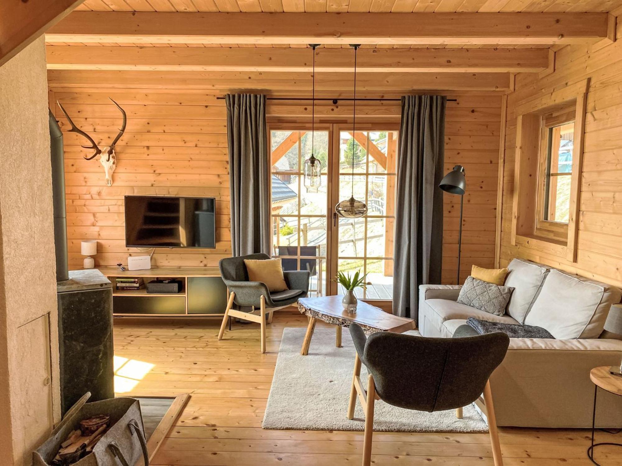 Chalet Huette Gimpel By Interhome 霍赫林德 外观 照片