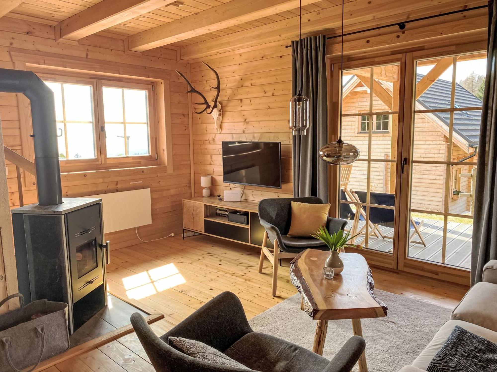 Chalet Huette Gimpel By Interhome 霍赫林德 外观 照片